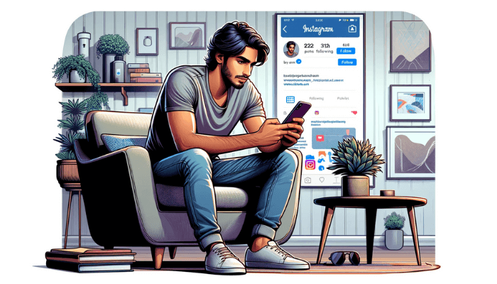 Instagram dil değşitirme PC